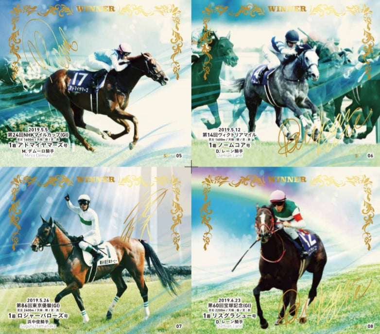 【BOX】「2019年・春 JRA GIセレクション」トレーディングmini色紙