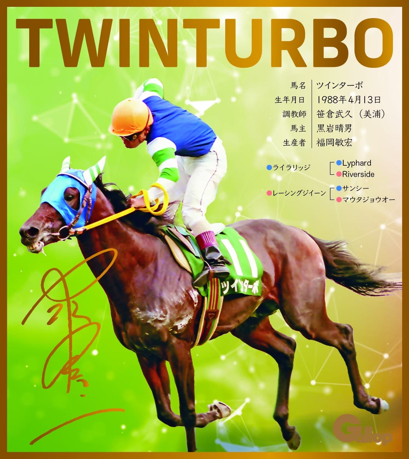 名馬全史色紙コレクション第一弾バラ1枚