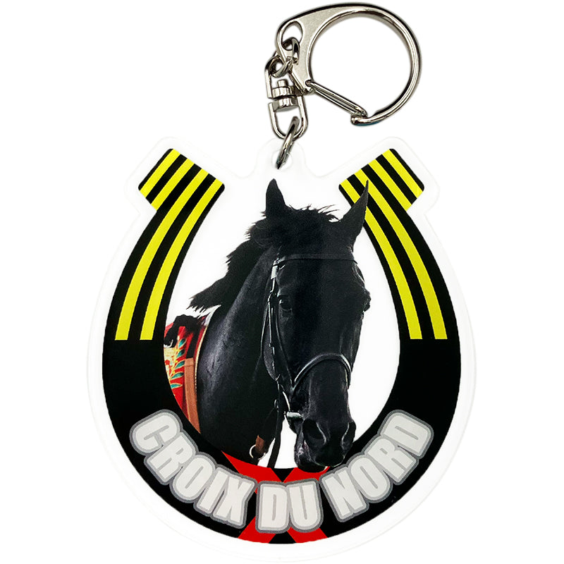 【名馬烈伝アクリルキーホルダー　クロワデュノール】