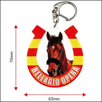 【名馬烈伝アクリルキーホルダー　べラジオオペラ】