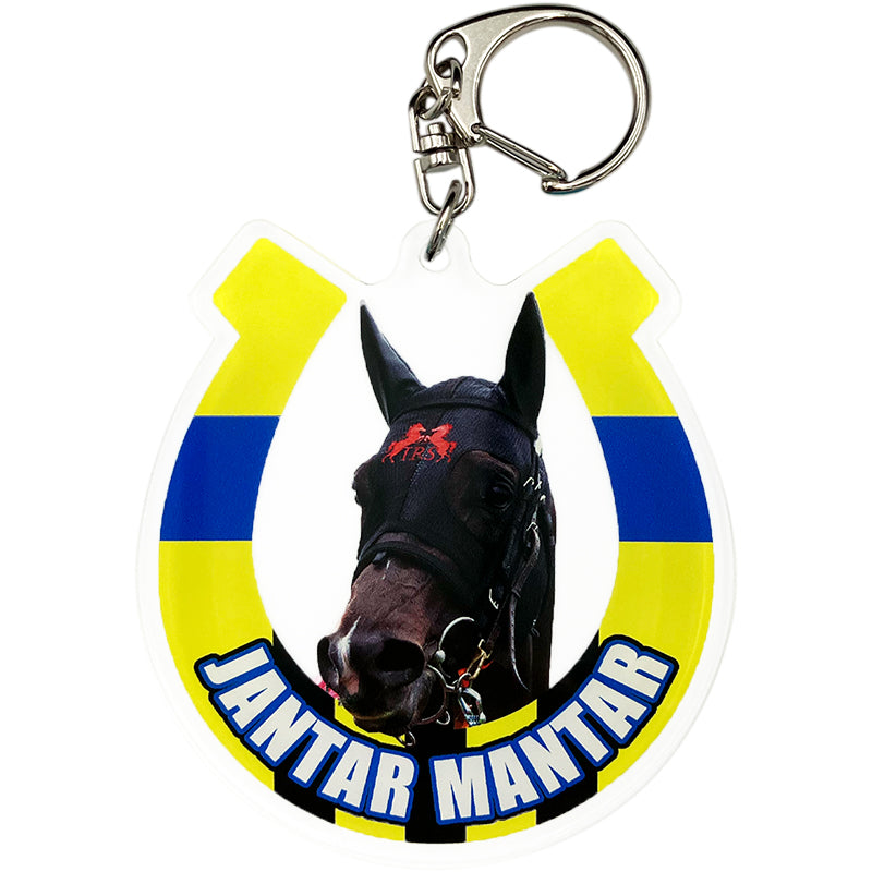 【名馬烈伝アクリルキーホルダー　ジャンタルマンタル】