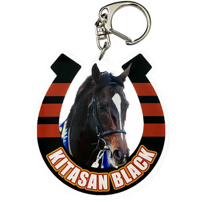 【名馬烈伝アクリルキーホルダー　キタサンブラック】