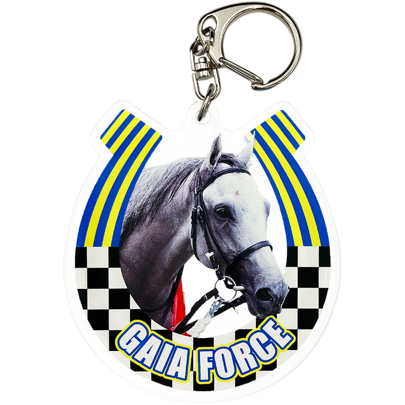 【名馬烈伝アクリルキーホルダー　ガイアフォース】