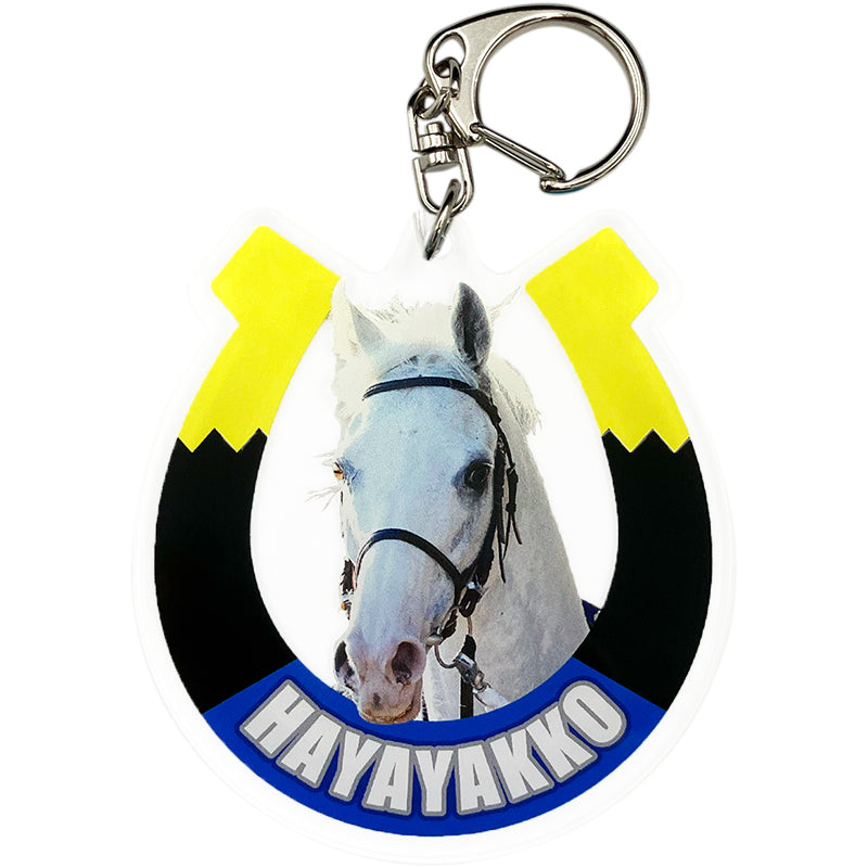 【名馬烈伝アクリルキーホルダー　ハヤヤッコ】